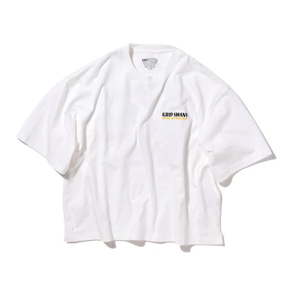 GRIP SWANY ( グリップスワニー ) 【 GSWCT0043 】 W`S BEAR PRINT TEE | シャツ | ウィメンズ | レディース | Tシャツ | 半袖 | 夏服 | バックプリント | シンプル | 綿100% | ロゴ | クマ
