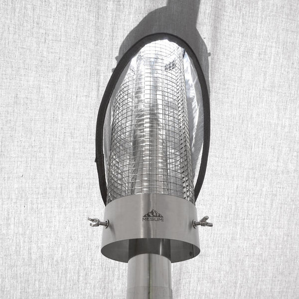 Mt.SUMI ( マウントスミ ) 煙突ガード ver.2 / Chimney Guard ver.2 | メッシュ | 軽い | アウトドア | キャンプ | OG2309CG | ステンレス | プロテクター | 直径140mm | まうんとすみ