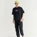 NANGA ( ナンガ ) ECO HYBRID BOX LOGO LOOSE FIT TEE UNISEX エコハイブリッドボックスロゴルーズフィットティー | 半袖シャツ | シャツ | シンプル | ロゴ | 夏服 | ゆったり | 定番 | なんが