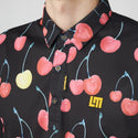 【 SALE 】 LOUDMOUTH ( ラウドマウス ) メンズ プレミアムカノコ 柄半袖シャツ シャツ | 半袖 | 半袖シャツ | ゴルフ | ウェア | 吸汗速乾 | UV | 接触冷感 | ポリエステル | 765601