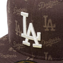 NEW ERA ( ニューエラ ) 59FIFTY MLB Jacquard ロサンゼルス・ドジャース ブラウン | 帽子 | キャップ | 日よけ | コットン | ジャガード | 14745170 | フラットバイザー | アウトドア | オシャレ | お出かけ | キャンプ | レジャー | にゅーえら
