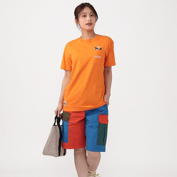 CHUMS ( チャムス ) アイムアブービーバードポケットTシャツ | 半袖 | Tシャツ | 夏服 | ポケット | バックプリント | プリントTシャツ | 可愛い | オシャレ | アウトドア | キャンプ | レジャー | コットン | CH01-2750 | ちゃむす