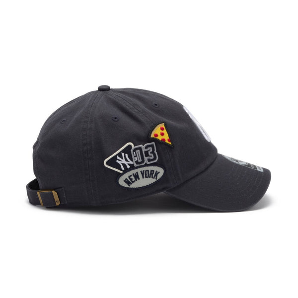 '47 ( フォーティーセブン ) クリーンナップ ニューヨーク・ヤンキース BADGES キャップ 帽子 ベースボールキャップ CLEAN UP MLB メジャーリーグ ニューヨークヤンキース ヤンキース NY ロゴ 刺繍 メンズ レディース ユニセックス カーブバイザー アジャスター サイズ調整
