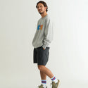 NANGA ( ナンガ ) ECO HYBRID SWEATSHIRT ( SB PT ) エコハイブリッド スウェットシャツ スリーピングバッグプリント | スウェットシャツ | シャツ | 長袖シャツ | 裏毛 | 長袖 | トップス | ウェア | アパレル