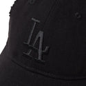 NEW ERA ( ニューエラ ) 9TWENTY Damaged Series ロサンゼルス ・ ドジャース ブラック | 帽子 | キャップ | 日よけ | アウトドア | キャンプ | レジャー | クロスストラップ | ユニセックス | コットン | 黒色 | オシャレ | シンプル