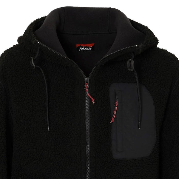 NANGA ( ナンガ ) ボア フリース フルジップパーカー BOA FLEECE FULL ZIP PARKA ( MEN ) メンズ | 冬 | 防寒 | ジャケット | アウター | ボア | リラックス | 撥水 | ソフト | N2530-1P117D | なんが