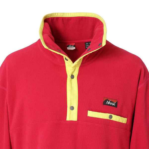 NANGA ( ナンガ ) エアウォーム フリース トップス AIR WARM FLEECE TOPS ( MEN ) メンズ | 通気性| 長袖 | 速乾性 | アウトドア | レジャー | お出かけ | 冬 | ハイキング | 保温 | 防寒 | 暖かい | N2530-1P111A | なんが