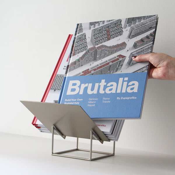 DETAIL ( ディテール ) Tilaa Book Stand ティラー ブック スタンド | ミニマルな本立て | ブックスタンド | シンプル | 見せる収納 | かっこいい | 読書 | インテリア | でぃてーる | 3727SV