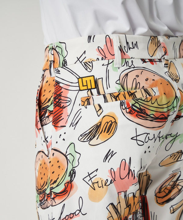 【 SALE 】 LOUDMOUTH ( ラウドマウス ) メンズ ストレッチツイル 柄ショートパンツ | ゴルフ | ウェア | 半ズボン | ハーフパンツ | パンツ | 吸汗速乾 | UV　| ストレッチ | 764305 | らうどまうす