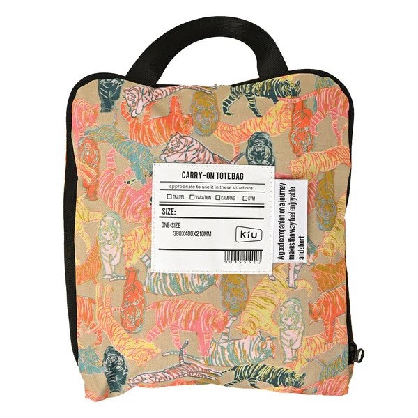 KiU ( キウ ) キャリーオントートバッグ | 防水 | 撥水 | メンズ | レディース | 男女兼用 | バッグ | 大容量 | パッカブル | コンパクト | キャリーケース取付  | 旅行 | トラベル | K371 | トートバッグ | きう