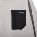 GRIP SWANY ( グリップスワニー ) 【 GSMCT-122 】 GEAR POCKET LS TEE | Tシャツ | ロンT | ロングTシャツ | シンプル | アウトドア | キャンプ | オシャレ | 異素材 | コットン | ぐりっぷすわにー