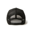NEW ERA ( ニューエラ ) 9FORTY A-Frame トラッカー リニアロゴ ブラック/ホワイト | 帽子 | キャップ | サイズ調整 | 日よけ | オシャレ | 綿 | メッシュ | スナップバック | ユニセックス | 定番 | 14942622 | にゅーえら