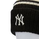 ’47 ( フォーティーセブン ) ’47 カフニット ニューヨーク・ヤンキース Harbor Stripe ブラック | 帽子 | ニット帽 | 防寒 | オシャレ | ボーダー | 可愛い | 14858322 | アクリル | レジャー | お出かけ | アウトドア