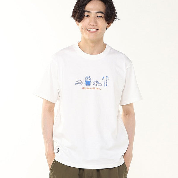 CHUMS ( チャムス ) グッドウェーブTシャツ | トップス | Tシャツ | 半袖 | 半袖Tシャツ | コットン | 型崩れしにくい | アウトドア | キャンプ | ハイキング | オシャレ | ちゃむす | CH01-2787