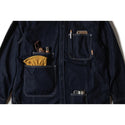 GRIP SWANY ( グリップスワニー ) 【 GSS-40 】 DENIM FIELD SHIRT シャツ | 長袖 | 長袖シャツ | アウトドア | キャンプ | トップス | アパレル | ワークテイスト | デニム | 武骨 | ポケット | 綿100％