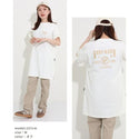 KRIFF MAYER ( クリフメイヤー ) ウェットプロテクト刺繍チュニック | LADYS | W2557813 | レディース | 接触冷感 | 吸水速乾 | ロング丈 | 着やせ | 汗染み防止 | 防汚 | オシャレ | カジュアル | くりふめいやー