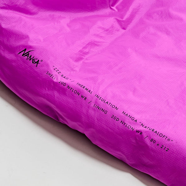 NANGA ( ナンガ ) ZZZ BAG 5 | 寝袋 | シュラフ | 防災 | キャンプ | アウトドア | 5℃ | 化繊 | 軽い | 軽量 | 保温 | 3シーズン | 春 | 夏 | 秋 | マミー型 | N2600-2C092E156071 | なんが