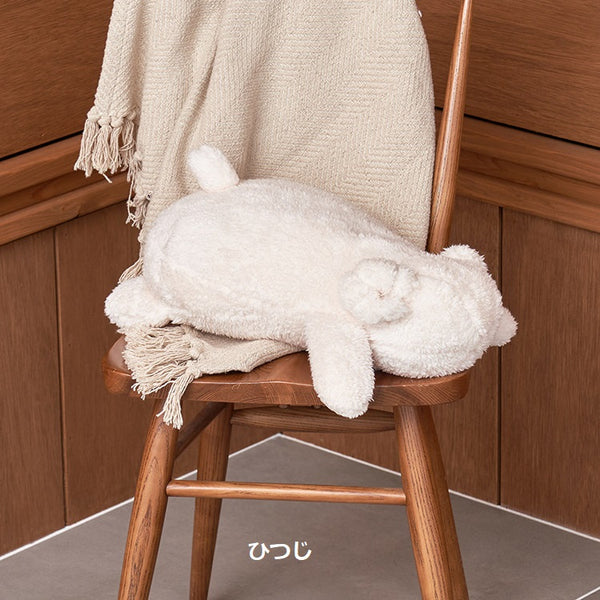 Life on Products ( ライフオンプロダクツ ) 抱きしめたくなる 蓄熱式アニマル湯たんぽ | LCAWA009 | 湯たんぽ | 防寒 | 抱っこ | 繰り返し使える | エコ | ぶた | ひつじ | くま | コードレス | ふわふわ | 暖かい | 自宅 | リビング | 持ち運び | ぬいぐるみ