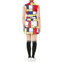 【 SALE 】 LOUDMOUTH ( ラウドマウス ) レディース ノースリーブ | ワンピース | ダッチトリート | ゴルフ | ゴルフウェア | ポリエステル | 吸汗 | 速乾 | UV | 接触冷感 | らうどまうす | 762664