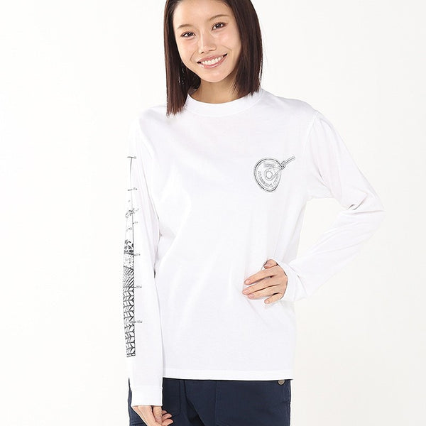 CHUMS ( チャムス ) ブービーボトルロングスリーブTシャツ | ロンT | ロングTシャツ | 長袖 | アパレル | トップス | 長袖Tシャツ | コットン | バックプリント | お出かけ | オシャレ | CH01-2730 | ちゃむす