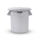 THOR ( ソー ) ラウンドリッド フォー 38L | 蓋 | フタ | ふた | ラウンドコンテナ用 | 38L | シンプル | ブラック | ライトグレー | 368338 | そー