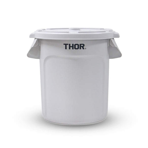THOR ( ソー ) ラウンドリッド フォー 38L | 蓋 | フタ | ふた | ラウンドコンテナ用 | 38L | シンプル | ブラック | ライトグレー | 368338 | そー