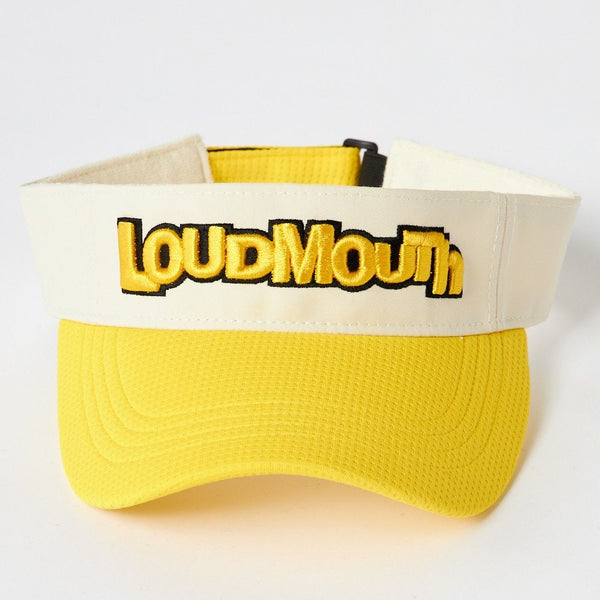 LOUDMOUTH ( ラウドマウス ) ユニセックス 軽量配色バイザー | 定番 | 軽量 | コンパクト | 形状記憶 | ゴルフ | サンバイザー | 日よけ | オシャレ | カラフル | 765908