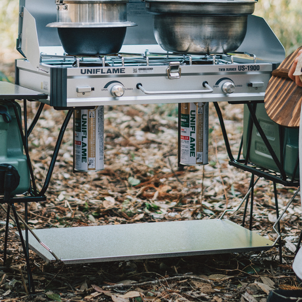 UNIFLAME ( ユニフレーム ) フィールドラック システムラック | オプション | デッドスペース | ラック | 取り付け | 簡単 | アウトドア | キャンプ | 耐荷重約5キロ | ステンレス | ゆにふれーむ | 611555