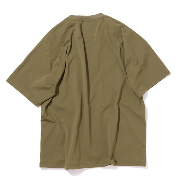 GRIP SWANY ( グリップスワニ－ ) 【 GSMCT0005 】 GS AIRFLOW TEE | シャツ | 半袖シャツ | 半袖 | アウトドア | キャンプ | シンプル | Tシャツ | 速乾 | 伸縮 | ドローコード | ポケット | ぐりっぷすわにー | 夏服