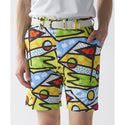 LOUDMOUTH ( ラウドマウス ) メンズ ECOベントメッシュ 柄ショートパンツ | ハーフパンツ | パンツ | ゴルフ | ウェア | ゴルフウェア | 派手 | 吸汗速乾 | UV | 接触冷感 | 遮熱 | ストレッチ | 765303