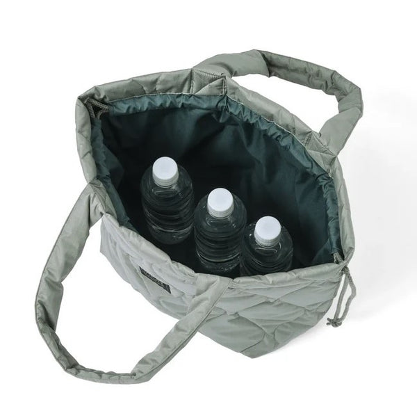 TAION ( タイオン ) ミリタリー ダウントートバッグM | トートバッグ | 通勤 | オシャレ | シンプル | 定番 | バッグ | カバン | ダウン | 巾着バッグ | 2way | キルト | 洗濯可 | ユニセックス | TAION-TT02ML-1-M