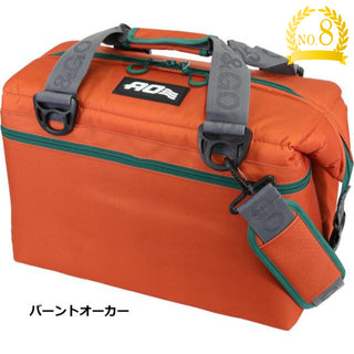 【 新色 】 AO Coolers ( エーオークーラーズ ) 24パック キャンバス ソフトクーラー | クーラーバッグ | 運動会 | ピクニック | キャンプ | アウトドア | レジャー | 保冷 | 人気 | 定番 | バーントオーカー | クールグレー