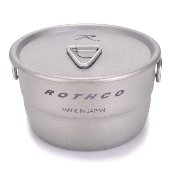 ROTHCO ( ロスコ ) チタン蓋付きクッカー(戦闘飯盒2型スタッキング可) 41035
