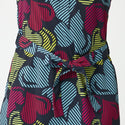 【 SALE 】 LOUDMOUTH ( ラウドマウス ) レディース プレミアムカノコ 柄ワンピース ライトニングハーツ | ゴルフ | ゴルフウェア | 可愛い | ワンピース | 吸汗速乾 | UV | 接触冷感 | 764653 | らうどまうす