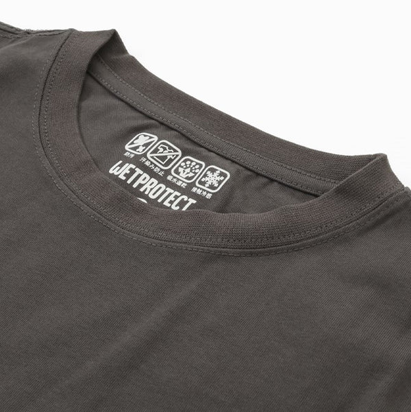 KRIFF MAYER ( クリフメイヤー ) ウェットプロテクトT ( シュナウザー ) MENS | メンズ | 2447807 | 半袖 | Tシャツ | シャツ | アウトドア | キャンプ | 汗染み防止 | 接触冷感 | 涼しい | プリントTシャツ | 夏服 | 防汚 | 吸水 | 速乾 | くりふめいやー