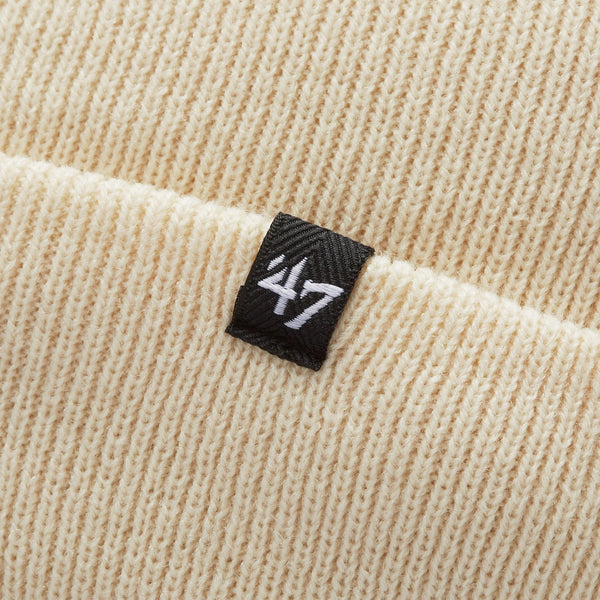 ’47 ( フォーティーセブン ) ’47カフニット ニューヨーク・ヤンキース MLB Wordmark ナチュラル | 帽子 | キャップ | オシャレ | 防寒 | 冬 | オシャレ | 秋 | 伸縮性 | ニット帽 | シンプル | ユニセックス | 14858431