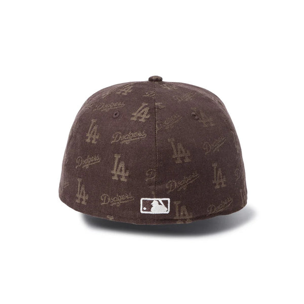 NEW ERA ( ニューエラ ) 59FIFTY MLB Jacquard ロサンゼルス・ドジャース ブラウン | 帽子 | キャップ | 日よけ | コットン | ジャガード | 14745170 | フラットバイザー | アウトドア | オシャレ | お出かけ | キャンプ | レジャー | にゅーえら