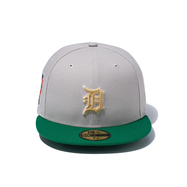 NEW ERA ( ニューエラ ) 59FIFTY Cactus & Grape Fruit デトロイト・タイガース ストーン ケリーグリーンバイザー | 帽子 | キャップ | 日よけ | ポリエステル | コットン | ユニセックス | 14921968 | にゅーえら