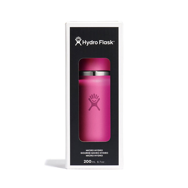 Hydro Flask ( ハイドロフラスク ) 200ml Micro Hydro | ボトル | 真空断熱 | ステンレス | マイクロハイドロ | 小さめ | 水筒 | おしゃれ | マイボトル | ドリンクボトル | 保温 | 保冷 | 魔法瓶 | ギフト |  プレゼント | ミニボトル | ワントーン | ミニサイズ