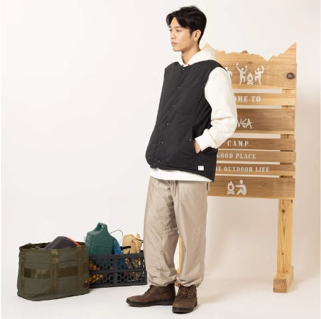 NANGA(ナンガ）TAKIBI RIPSTOP INNER DOWN VEST/タキビリップストップインナーダウンベスト（メンズ）