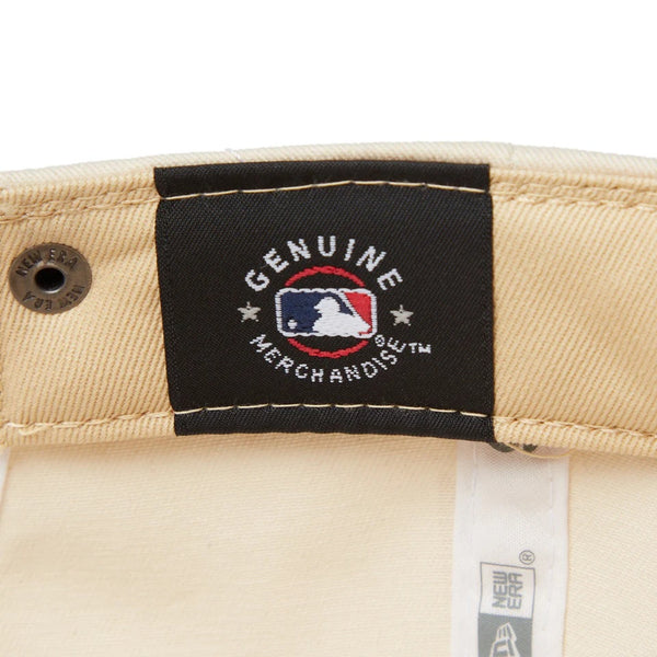 NEW ERA ( ニューエラ ) 9TWENTY Khaki Sweat Band ニューヨーク ・ メッツ ライトクリーム カーキスウェットバンド | 帽子 | キャップ | 日よけ | シンプル | ユニセックス | イージースナップ | 14388783 | にゅーえら