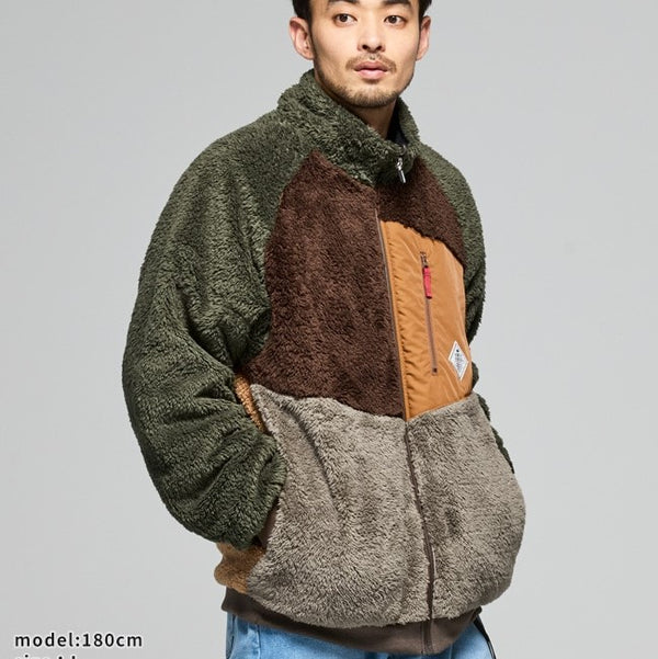 KRIFF MAYER ( クリフメイヤー ) ひっくりスタンドジャケット | MENS | 2514404 | リバーシブル | 防寒 | ジャケット | アウター | 冬服 | 羽織り | アウトドア | キャンプ | レジャー | お出かけ | ボア | フリース | 暖かい | 2514404 | くりふめいやー