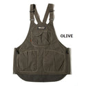GRIP SWANY ( グリップスワニー ) 【 GSV-04V2 】 FIREPROOF APRON VEST | ベスト | アウトドア | キャンプ | 釣り | レジャー | ウェア | トップス | 収納 | ポケット | エプロン | 2way | ぐりっぷすわにー