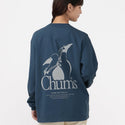 CHUMS ( チャムス ) ブービーバードツインズロングスリーブTシャツ 長袖 Tシャツ ロンT オーバーサイズ ゆったり おしゃれ メンズ レディース ユニセックス バックプリント アウトドア コットン 綿 CH01-2868
