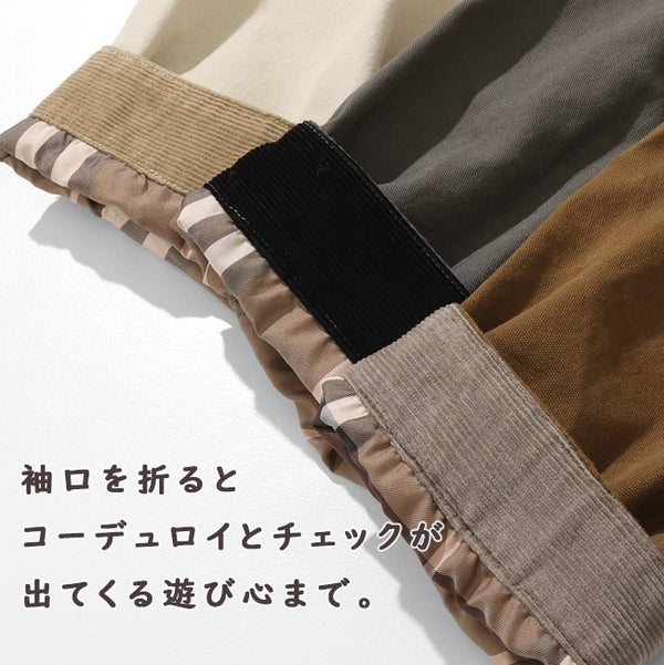 KRIFF MAYER ( クリフメイヤー ) 裏チェックハンティングJK | LADYS | レディース | W2525118 | ジャケット | アウター | 綿100％ | 軽い | 軽量 | 春 | 秋 | 冬 | チェック柄 | カジュアル | お出かけ | 可愛い | くりふめいやー