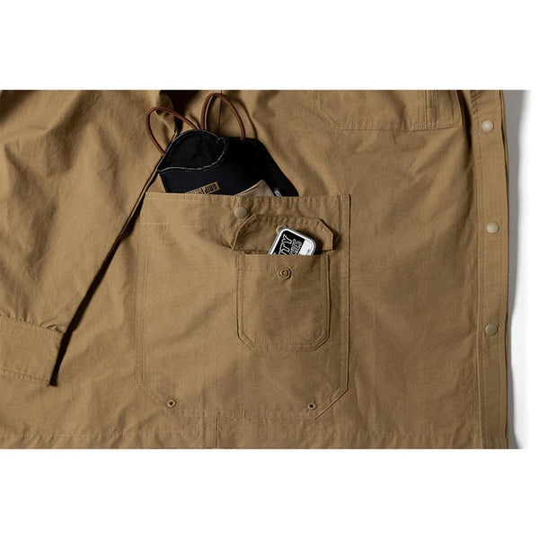 GRIP SWANY ( グリップスワニー ) 【 GSMSH0016 】 GEAR POCKET SHIRT | シャツ | 長袖シャツ | アウトドア | レジャー | キャンプ | コットン | ナイロン | 綿 | ポケット | 大容量 | ぐりっぷすわにー