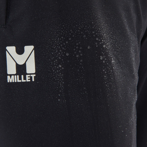MILLET ( ミレー ) ティフォン ストレッチ トレックパンツ 登山 | パンツ | 防水 | 動きやすい | ストレート | スリム | ブラック | 黒色 | 15デニール | キャンプ | アウトドア | レジャー | 雨