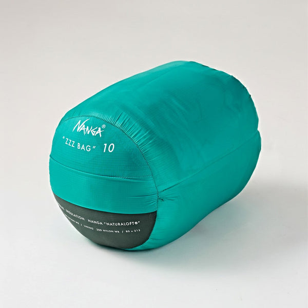 NANGA ( ナンガ ) ZZZ BAG 10 | 寝袋 | シュラフ | アウトドア | 防災 | コンパクト | 夏 | 快適温度10℃ | 化繊モデル | 軽い | 軽量 | N2600-2C091E154071 | なんが | キャンプ