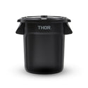 THOR ( ソー ) ラウンドリッド フォー 38L | 蓋 | フタ | ふた | ラウンドコンテナ用 | 38L | シンプル | ブラック | ライトグレー | 368338 | そー