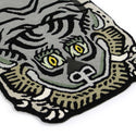DETAIL ( ディテール ) Tibetan Tiger Rug H1-75 チベタンタイガーラグ | 虎モチーフ | ウールラグ | ラグ | インテリア | 寝室 | ハーフサイズ | 玄関マット | ポイントラグ | 絨毯 | 厚手 | 硬め | 室内 | 虎 | ウール | ハンドメイド | チベット | 3316H1